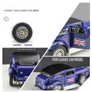 Miniatura Bentley 8 L 1930 Carro Clássico Metal Luxo Cor Vermelho, Verde, Caramelo  Carro vintage retrô retrátil de liga metálica, simulação de som e luz, frete grátis