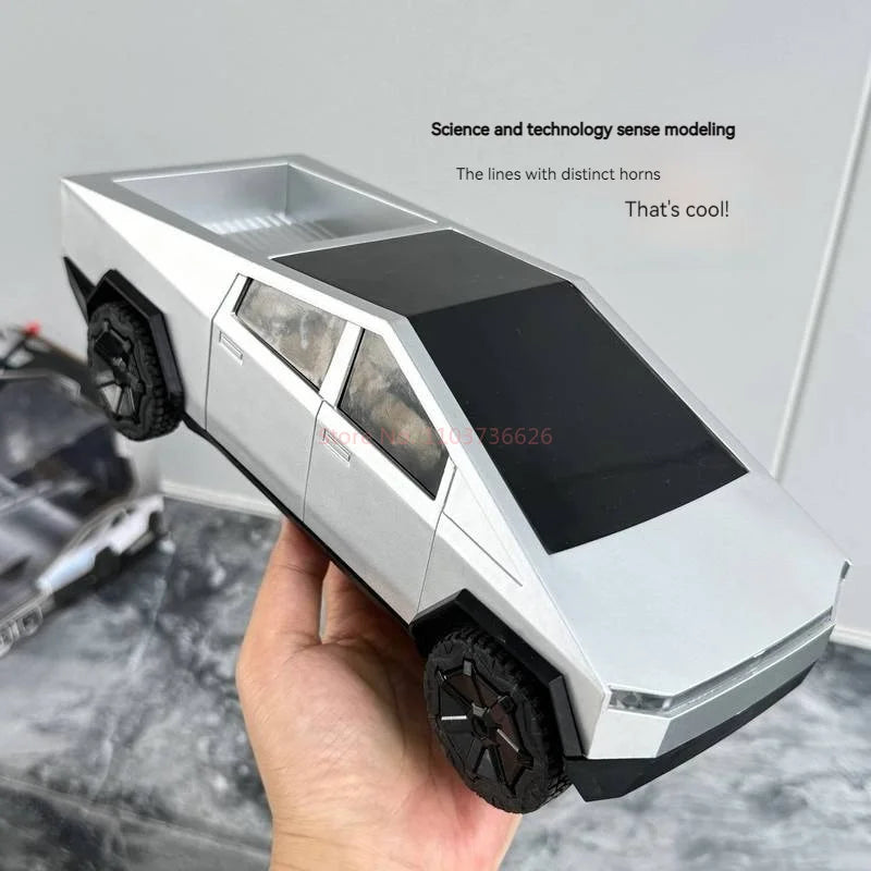 Cybertruck Offroad Station Wago Rc Carro Simulação Pickup Truck Coleção Modelo Brinquedos Infantis e Presente