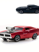 Dodge Sports Car Modelo de Carro de Brinquedo Infantil Acessórios de Carro de Retorno Abrivel Modelo de Fundição