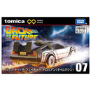 Takara Tomy Tomica Premium Tpu07 Delorean (Máquina do Tempo) Brinquedos de liga metálica fundida para crianças