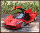 Carro elétrico RC clássico com controle remoto, Ferrari Bateria Recarregável  porta que pode abrir, brinquedo para meninos e meninas, presente para crianças