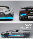 BGT Divo Simulação Metal Brinquedo Liga Carro Diecasts & Veículos de Brinquedo Modelo Decoração Brinquedos em Miniatura Para Meninos Presente de Natal