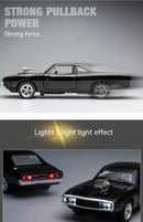 Challenger Velozes e Furiosos 7 Liga Modelo de Carro Diecasts Veículos de Brinquedo Decoração Brinquedos para Crianças