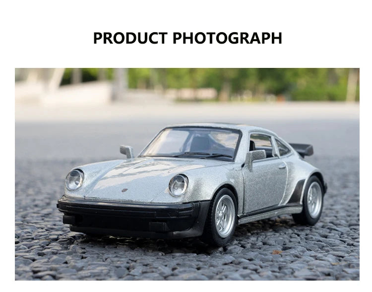 Porsche 911 1978 Liga Modelo de Carro Brinquedo Simulação Metal Fundido com Puxar para Trás Decoração Mini Carro Coleção de Presentes para Crianças