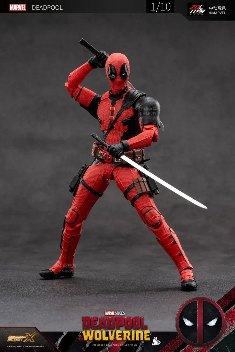 Figura de ação Deadpool e Wolverine ZD Original Thor 1/10 X-Men Limitado Guardiões da Galáxia Lord Desenho Animado Brinquedos para Crianças Presente