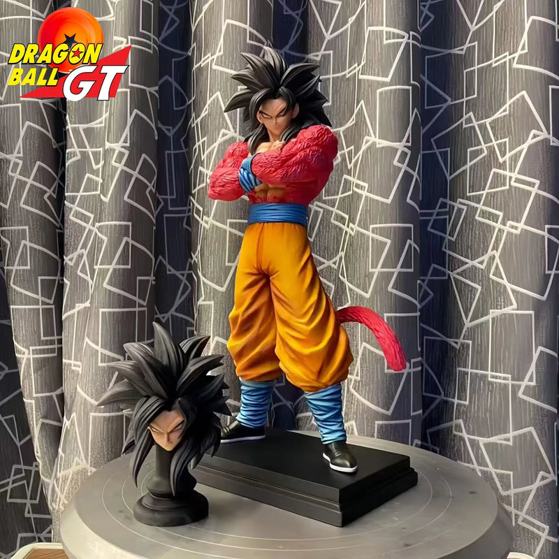 Dragon Ball GT Super Saiyan 4 Son Goku Figura de Anime VF Modelo Estátua Ornamentos Colecionáveis Boneca de Ação Brinquedo para Meninos Presentes