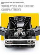 Challenger Velozes e Furiosos 7 Liga Modelo de Carro Diecasts Veículos de Brinquedo Decoração Brinquedos para Crianças