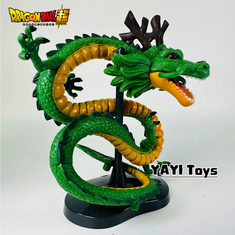 Dragon Ball Cyan Dragão Shenlong Modelo Feito à Mão Decoração Dragon Ball Z 10 cm Figura de Anime Dragão  Boneco Brinquedo Decoração Presente de Aniversário