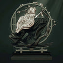 Busto de Guerreira Feminina em Resina 1/11 – Kit GK Cru para Montar e Pintar