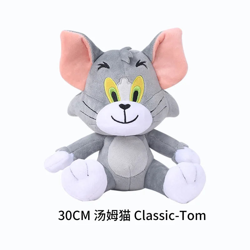 Brinquedo de pelúcia de anime Tom e Jerry, bonecos de filme de desenho animado, gato, rato, bichos de pelúcia fofos, bonecos de pelúcia para crianças, presente, frete grátis