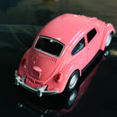 Carro antigo esportivo modelo fusca clássico miniatura brinquedo de carro de liga leve de alta qualidade com porta dupla, decoração , presentes