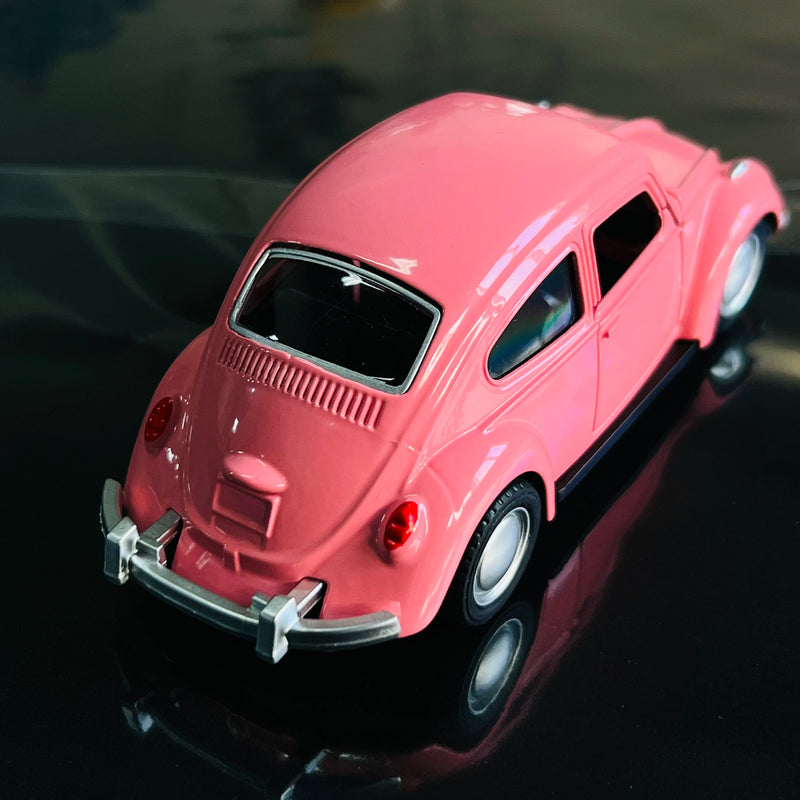 Carro antigo esportivo modelo fusca clássico miniatura brinquedo de carro de liga leve de alta qualidade com porta dupla, decoração , presentes