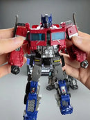 Transformers  Brinquedos de transformação Robô Carro Liga de Plástico YS04A Optimu Prim Figura de Ação Anime Filme Série Presente de Aniversário para Crianças