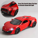 Lyken Hyper Fast Alloy Sport Car Modelo Diecasts & Toy Vehicles e Furious Cars Decoração Brinquedos para Crianças