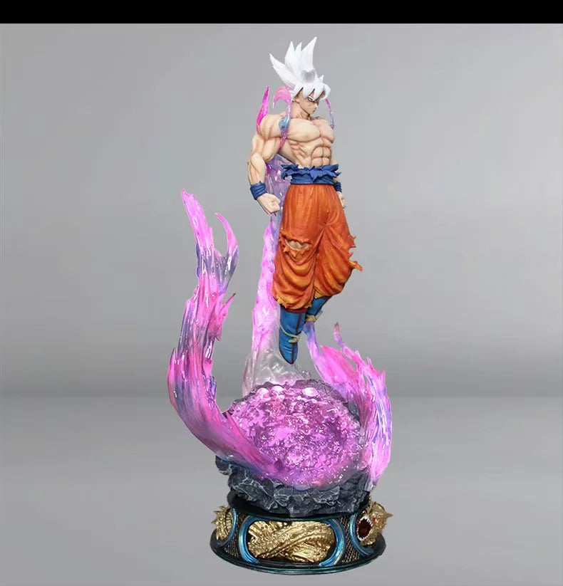 Dragon Ball de 25 cm, figura de Goku, figura de Super Saiyajin, modelo de PVC, estátua, decoração de quarto, coleção de brinquedos, ornamentos e presentes
