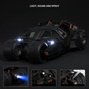 Carro clássico do filme Batman 2008 Batmóvel   Tumbler! Alloy Concept Bat Sports Car Modelo Diecast Metal Toy Race Car Modelo Sound Light Kids Gifts