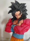 Dragon Ball GT Cabeças Duplas Super Saiyan Son Goku Figura Planb SSJ4  Modelo de Pvc Estátua Bonecas Coleções Decoração Brinquedos Presentes