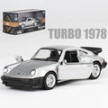 Porsche 911 1978 Liga Modelo de Carro Brinquedo Simulação Metal Fundido com Puxar para Trás Decoração Mini Carro Coleção de Presentes para Crianças