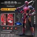 Figura de ação Deadpool e Wolverine ZD Original Thor 1/10 X-Men Limitado Guardiões da Galáxia Lord Desenho Animado Brinquedos para Crianças Presente