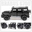 G700 Liga Modelo de Carro Simulação Brinquedo Diecast Veículos Off-road SUV Com Som e Luz Colecionável Presente Infantil 1/32 G700 Liga