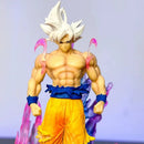 Dragon Ball de 25 cm, figura de Goku, figura de Super Saiyajin, modelo de PVC, estátua, decoração de quarto, coleção de brinquedos, ornamentos e presentes