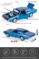Challenger Velozes e Furiosos 7 Liga Modelo de Carro Diecasts Veículos de Brinquedo Decoração Brinquedos para Crianças