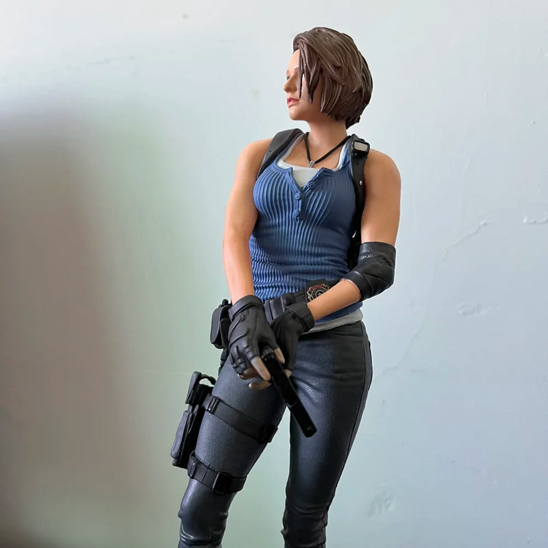 Figura de anime Residente Evil Risco Biológico JILL VALENTINE Leon Scott Kennedy Ada Wong  Game Modelo Brinquedo Coleção, Presentes