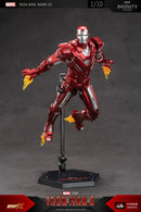 Figuras de ação Estátua de filme Modelo Adulto Colecionável ZD Toys Iron Man Series Blacklash Figuras 1/10 MK33 MK39 MK17 MK21