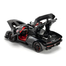 McLaren Senna Liga de Metal Fundido Modelo de Carro Som e Luz Coleção Hobby Super Racing Serie Presente de Aniversário para Menino