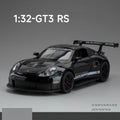 GT3-RS Targa 4S Carro Esportivo Brinquedo Leve Som Puxar Para Trás Liga Fundida Carros de Corrida Coleção Presente Meninos