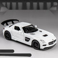 Simulado Benz AMG Carro Esportivo SLS Liga Modelo de Carro Modelo de Carro Ornamento Menino Crianças Carro Brinquedos
