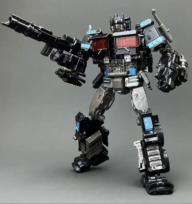 Transformers  Brinquedos de transformação Robô Carro Liga de Plástico YS04A Optimu Prim Figura de Ação Anime Filme Série Presente de Aniversário para Crianças