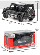 G700 Liga Modelo de Carro Simulação Brinquedo Diecast Veículos Off-road SUV Com Som e Luz Colecionável Presente Infantil 1/32 G700 Liga