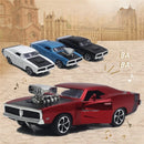 Mini Dodge Alloy Modelo Retro Simulação Brinquedo Coleção Ornamento Presente