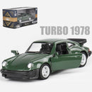 Porsche 911 1978 Liga Modelo de Carro Brinquedo Simulação Metal Fundido com Puxar para Trás Decoração Mini Carro Coleção de Presentes para Crianças