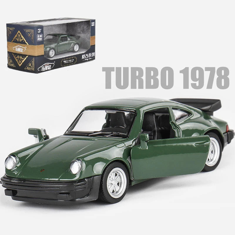 Porsche 911 1978 Liga Modelo de Carro Brinquedo Simulação Metal Fundido com Puxar para Trás Decoração Mini Carro Coleção de Presentes para Crianças