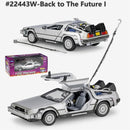 Delorean De Volta para o Futuro Máquina do Tempo Diecast Liga Modelo Carro de  Metal para Meninos Brinquedo Coleção de Presentes