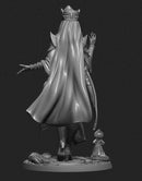 Modelo de resina 1/24 GK, rainha antiga, kit desmontado e sem cor