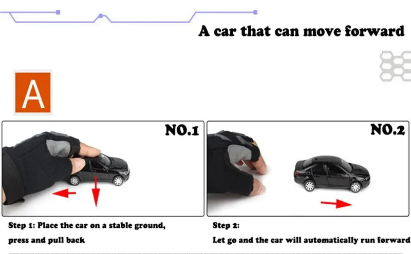 Carro antigo  esportivo modelo de carro de liga leve de alta qualidade carro de menino com porta dupla, decoração de carro, presentes infantis