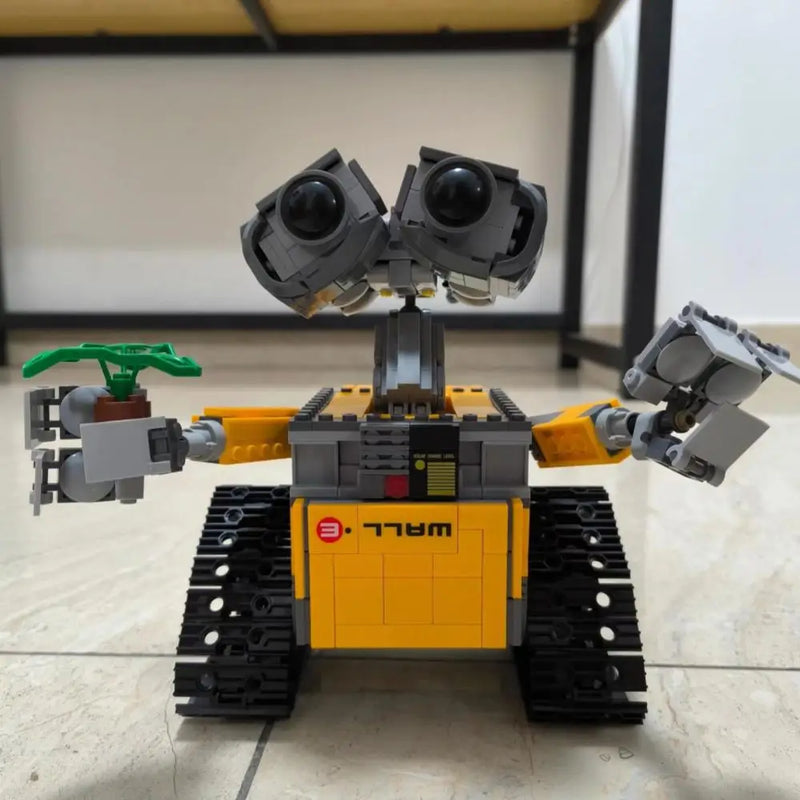 Robôs Wa-l-li, série de filmes, robô compatível com o modelo 21303 faça você mesmo para brinquedos infantis, presente