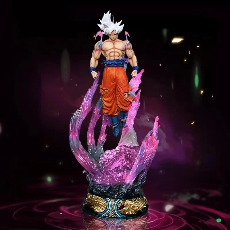Dragon Ball de 25 cm, figura de Goku, figura de Super Saiyajin, modelo de PVC, estátua, decoração de quarto, coleção de brinquedos, ornamentos e presentes