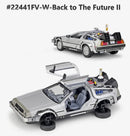 Delorean De Volta para o Futuro Máquina do Tempo Diecast Liga Modelo Carro de  Metal para Meninos Brinquedo Coleção de Presentes