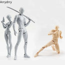 Drawing Figurines Body Kun Body Chan Doll PVC Movable Action Figure Model For SHF Artist Art Model Figure without box