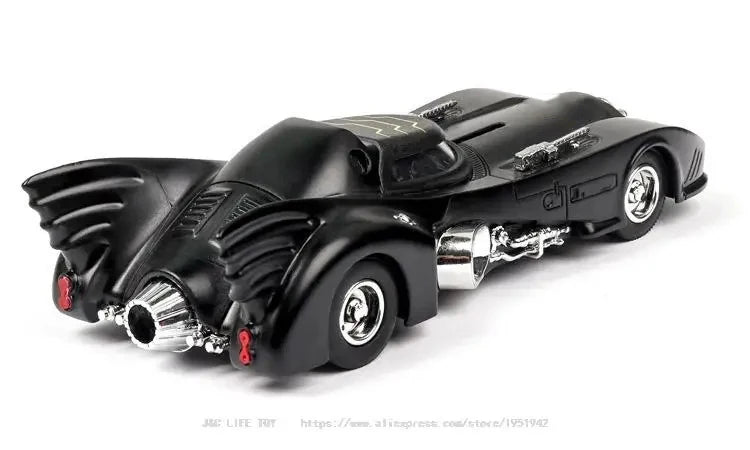 Simulação Clássico Carrinho Morcego Liga Metal Carros Brinquedo Diecasts Veículos Modelo de Metal Carro Decoração Para Homem E Crianças Colecionável Presente Menino