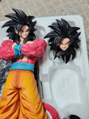 Dragon Ball GT Cabeças Duplas Super Saiyan Son Goku Figura Planb SSJ4  Modelo de Pvc Estátua Bonecas Coleções Decoração Brinquedos Presentes