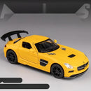 Simulado Benz AMG Carro Esportivo SLS Liga Modelo de Carro Modelo de Carro Ornamento Menino Crianças Carro Brinquedos