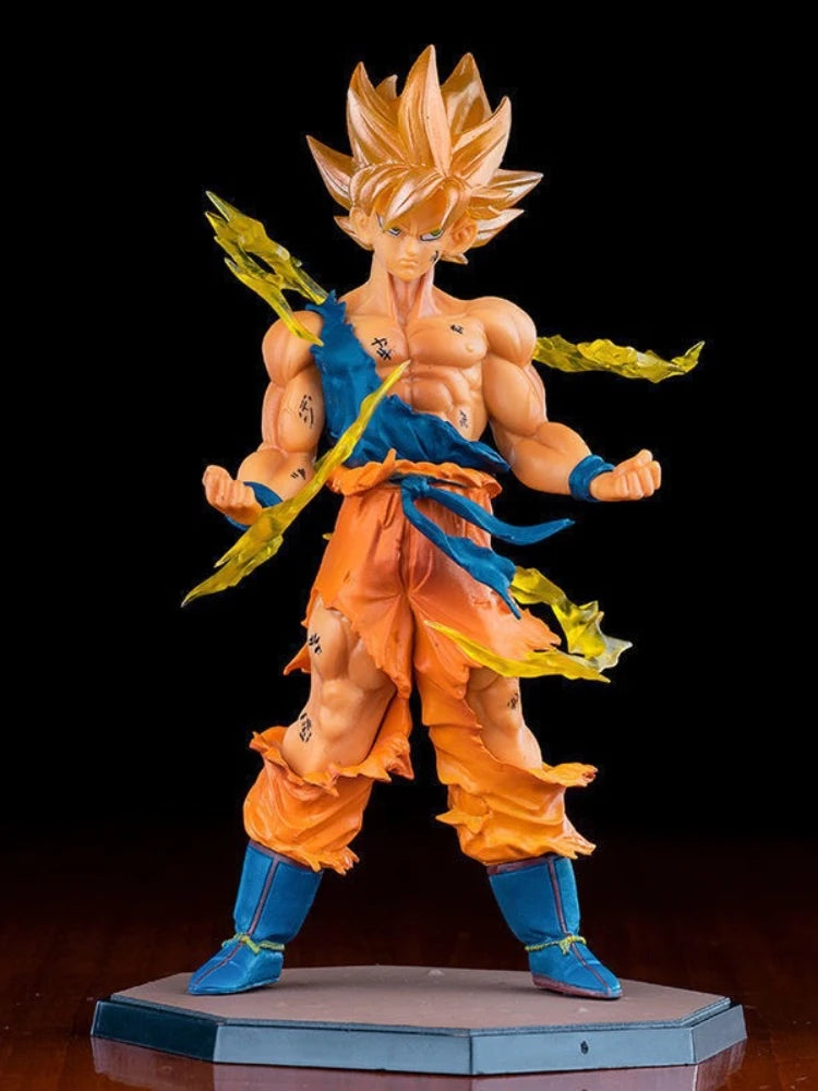 Dragon Ball Goku Super Saiyajin de 17 cm/ pol. Goku DBZ, modelo de presente, figuras colecionáveis para crianças
