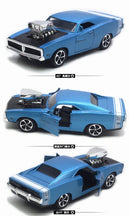 Mini Dodge Alloy Modelo Retro Simulação Brinquedo Coleção Ornamento Presente