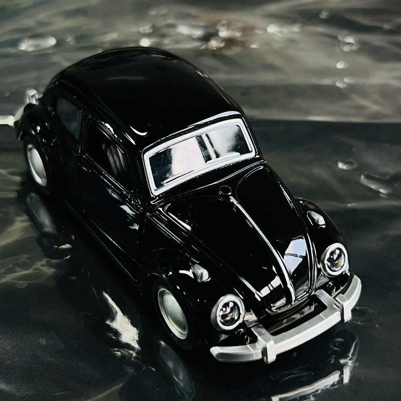 Carro antigo esportivo modelo fusca clássico miniatura brinquedo de carro de liga leve de alta qualidade com porta dupla, decoração , presentes