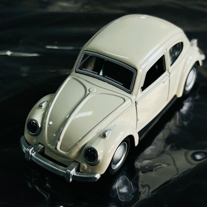 Carro antigo esportivo modelo fusca clássico miniatura brinquedo de carro de liga leve de alta qualidade com porta dupla, decoração , presentes